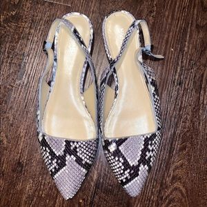 Michael Kors snake Skin Flats